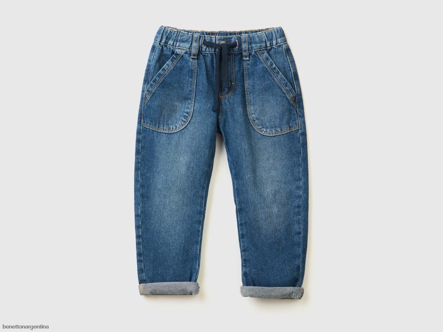 Benetton Argentina Benetton azul oscuro ninos vaqueros con maxibolsillos en 100 algodon Z2HDHP2377 Z2HDHP2377 Benetton Argentina Moda y Ropa Comoda Benetton Descuento por volumen en todas las benetton...